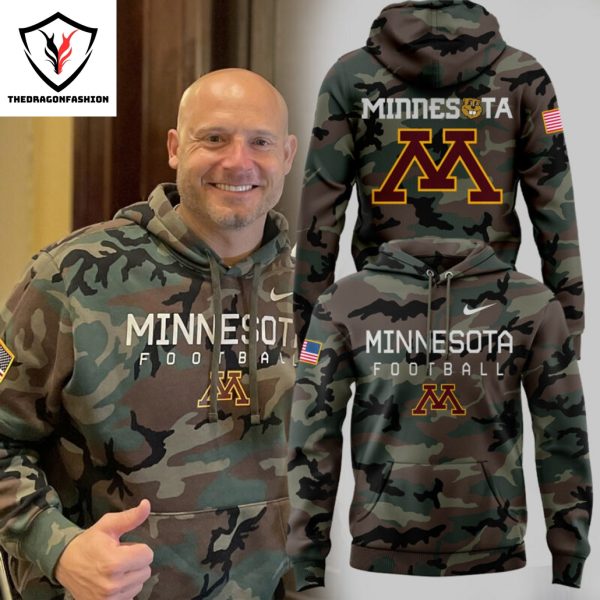 2024 Military Appreciation Minnesota Football Hoodie