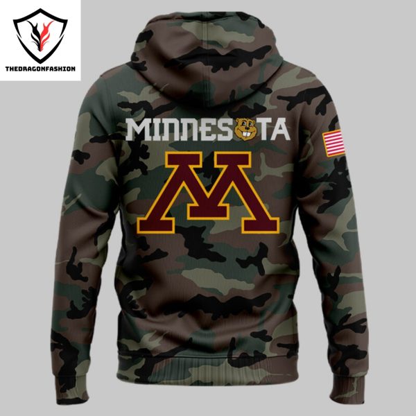 2024 Military Appreciation Minnesota Football Hoodie