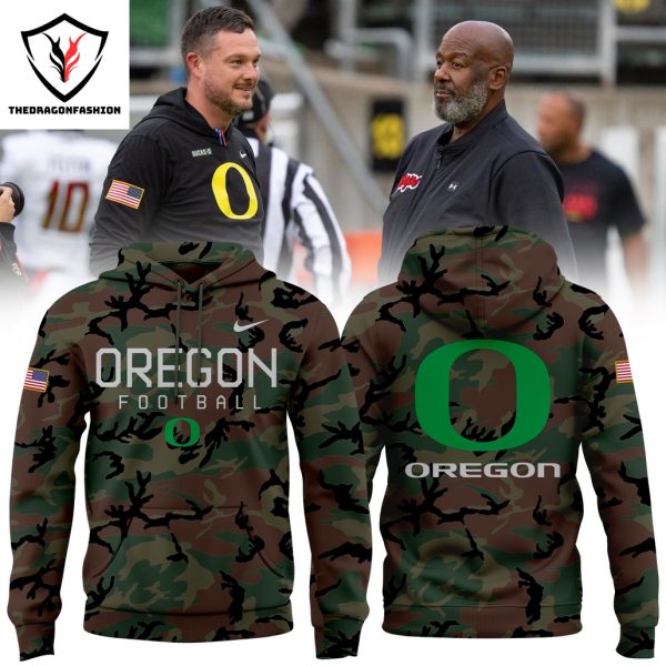 2024 Military Appreciation Oregon Ducks Football Hoodie