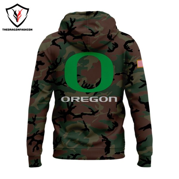 2024 Military Appreciation Oregon Ducks Football Hoodie