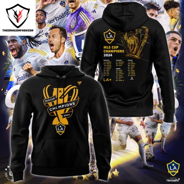 2024 MLS Cup Champions Los Angeles Galaxy Hoodie