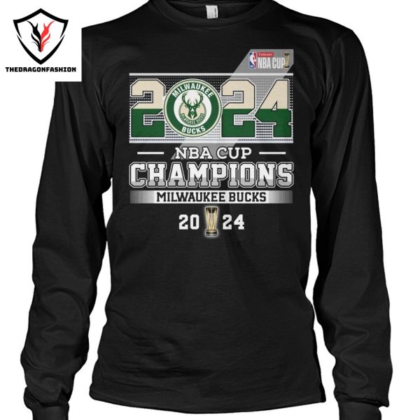 2024 NBA Cup Champions Milwaukee Bucks Unisex T-Shirt