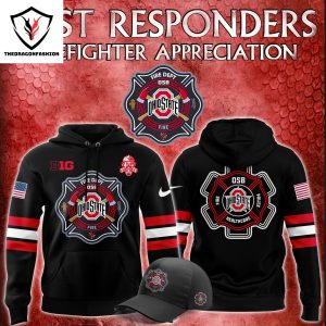 Ohio State Buckeyes x 2024 Firefighter Appreciation Night Hoodie