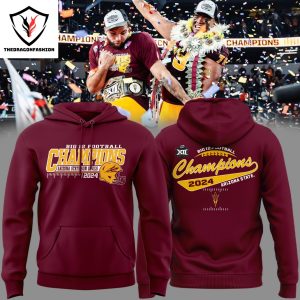 2024 Big 12 Champions Arizona State Sun Devils Football Hoodie