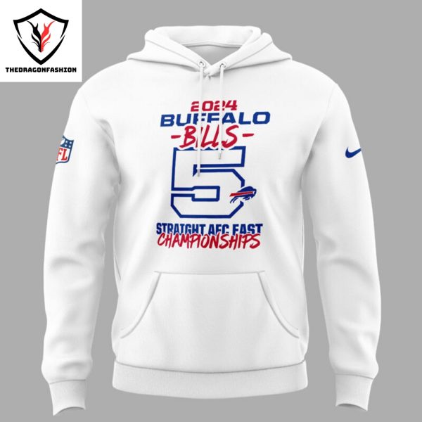 5 In A Row AFC East Division Champions Buffalo Bills – Go Bills Hoodie