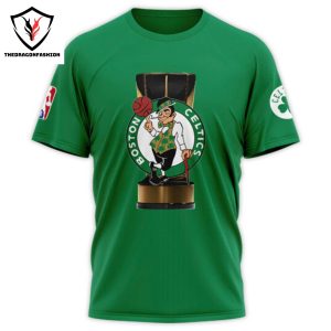 Boston Celtics 18X Champions Final 3D T-Shirt – Green