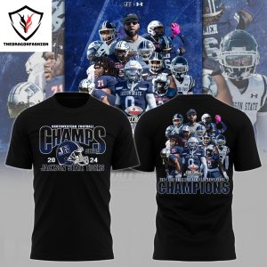 Jackson State Tigers 2024 SWAC Champions 3D T-Shirt