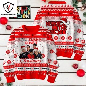 New Kids On The Block Have A Funky Funky Christmas Sweater