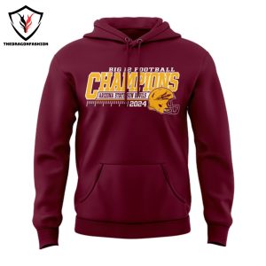 2024 Big 12 Champions Arizona State Sun Devils Football Hoodie