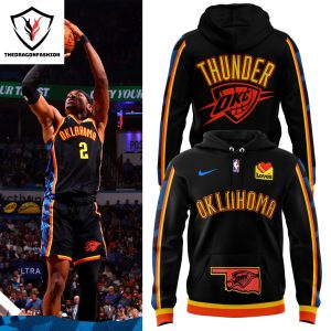 Oklahoma City Thunder Basketball Logo Design Hoodie