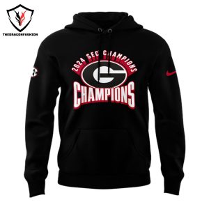 Georgia Bulldogs 2024 SEC Champions Top Dawgs Hoodie