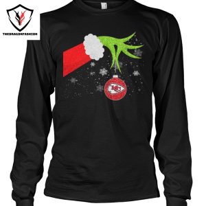 The Grinch x Kansas City Chiefs Merry Christmas Unisex T-Shirt