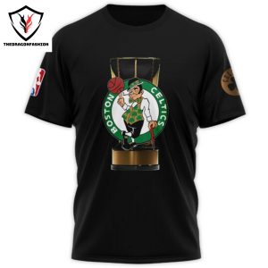 Boston Celtics 18X Champions Final 3D T-Shirt – Black