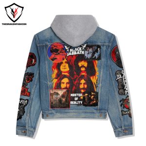 Black Sabbath Masters Of Reality Hooded Denim Jacket