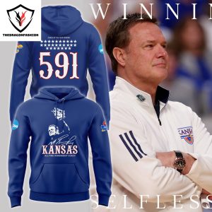 The Winningest Coach Kansas Jayhawks Basketball Signature Hoodie