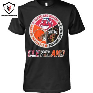 Cleveland Cavaliers x Cleveland Browns x Cleveland Guardians Unisex T-Shirt