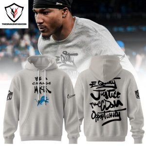 Detroit Lions Equity Justice Freedom Opportunity Hoodie