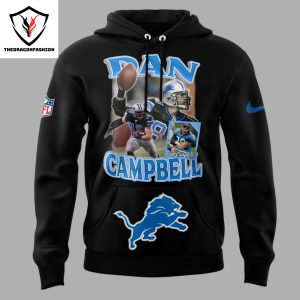 Detroit Lions Thankful For You Coahh Dan Campbell Hoodie