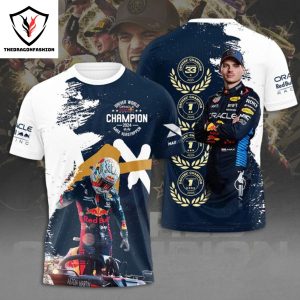 Driver World Champions 2024 Max Verstappen Hoodie