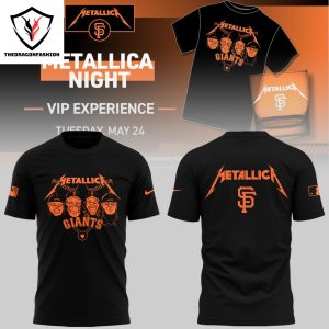 Metallica Night x San Francisco Giants 3D T-Shirt