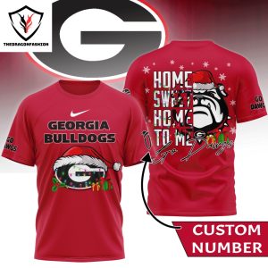 Georgia Bulldogs Home Sweet Home To Me Go Dawgs 3D T-Shirt