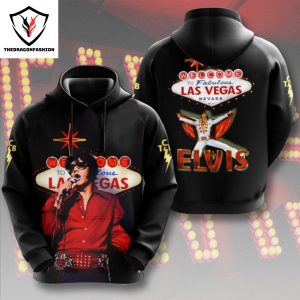 Elvis Presley Welcome To Fabulous Las Vegas Hoodie