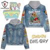 Rudolph The Red Nosed Reindeer Hooded Denim Jacket