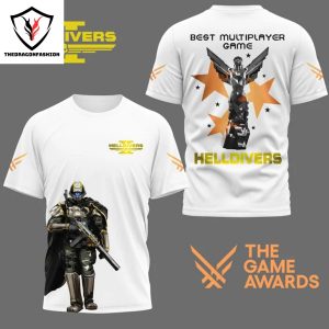 Helldivers 2 Best Multiplayer Game 3D T-Shirt