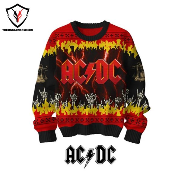 AC DC Pwr Up Tour Design Sweater