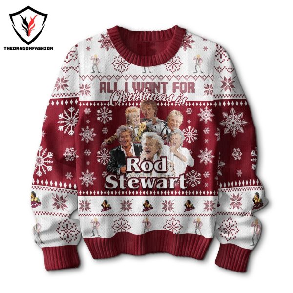 All I Want For Christmas Is Rod Stewart Sweater