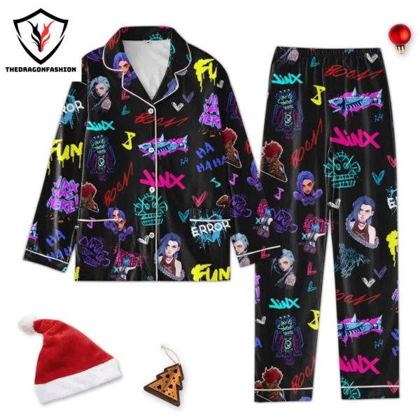 Arcane League Of Legends – Jinx Pajamas Set