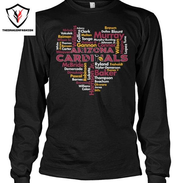 Arizona Cardinals Love For Fan Unisex T-Shirt