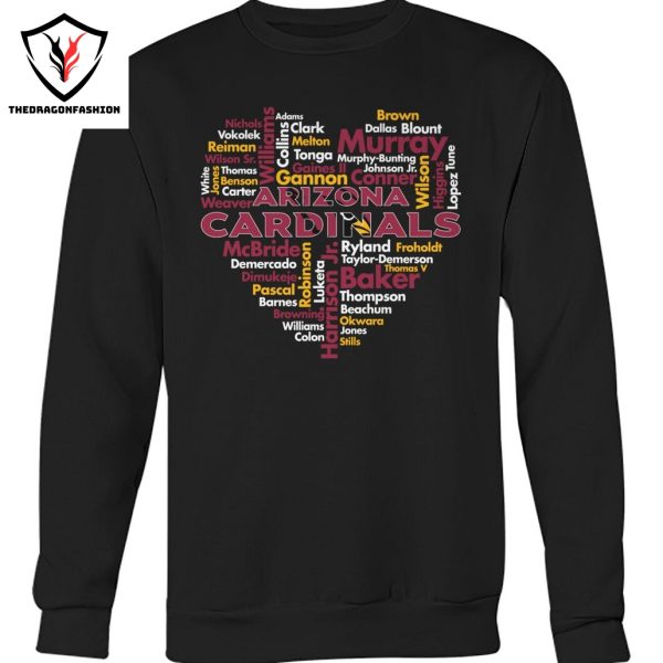 Arizona Cardinals Love For Fan Unisex T-Shirt