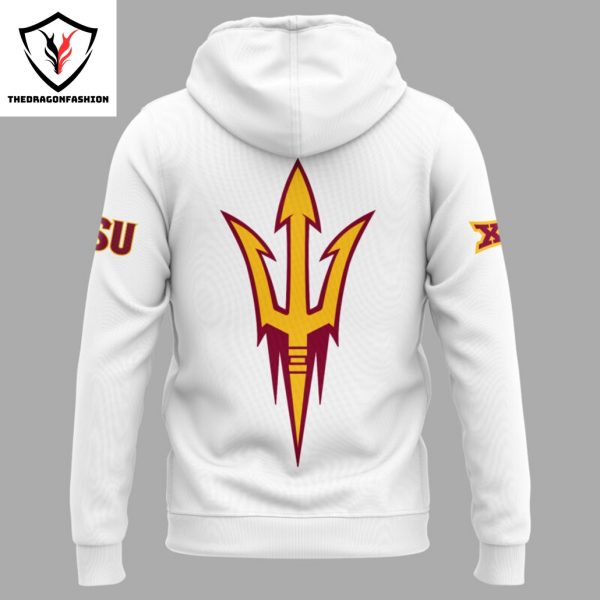 Arizona State Sun Devils Jesus Won Hoodie – White