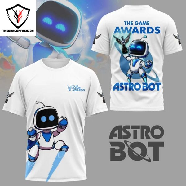 Astro Bot – The Game Awards 3D T-Shirt – White