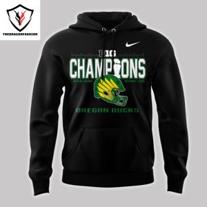 2024 Big Ten Conference Champions Oregon Ducks Hoodie