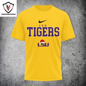 LSU Tigers – You Have 2 Choices Root For The LSU Or Be Quiet 3D T-Shirt – Gold