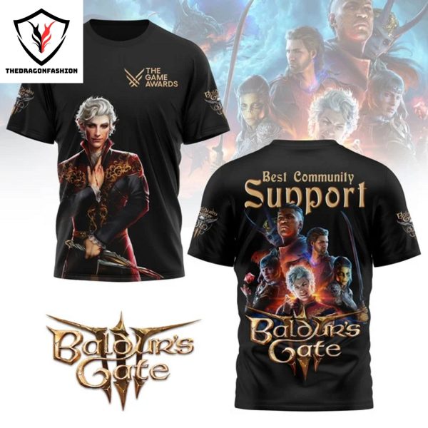 Baldurs Gate  – The Game Awards Best Community Support 3D T-Shirt