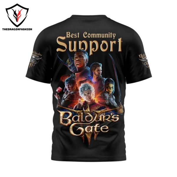 Baldurs Gate  – The Game Awards Best Community Support 3D T-Shirt