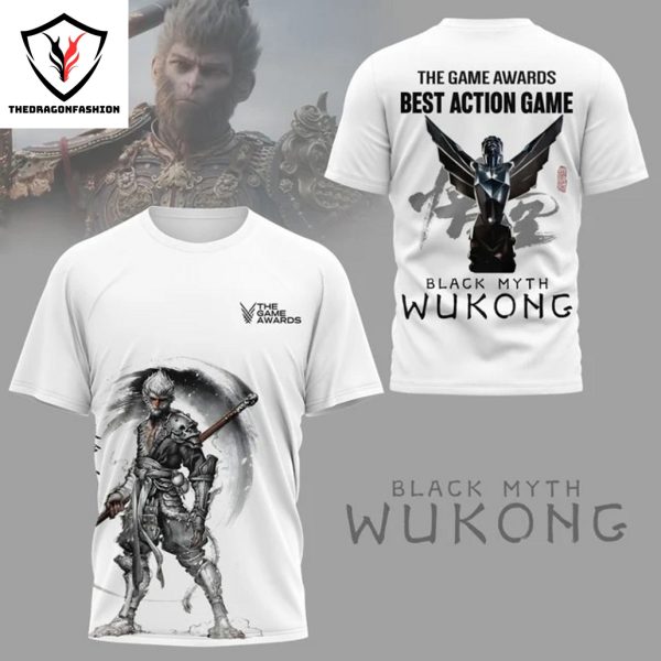 Black Myth Wukong The Game Awards Best Action Game 3D T-Shirt