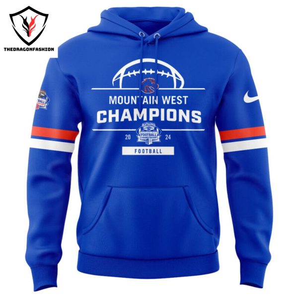 Boise State Broncos Is Your 2024 Mountain West Conference Champions Back To Back Hoodie