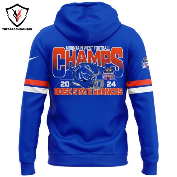 Boise State Broncos Is Your 2024 Mountain West Conference Champions Hoodie