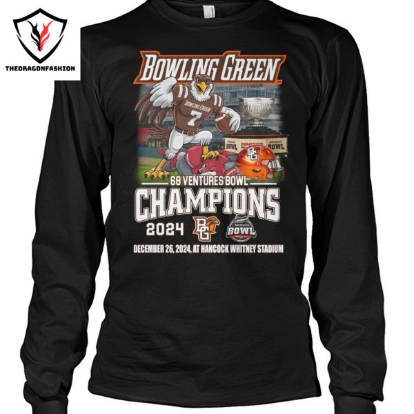 Bowling Green Falcons 68 Ventures Bowl Champions 2024 Unisex T-Shirt