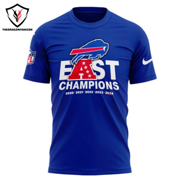 Buffalo Bills 2024 Afc East Division Champions Beast Of The East 3D T-Shirt