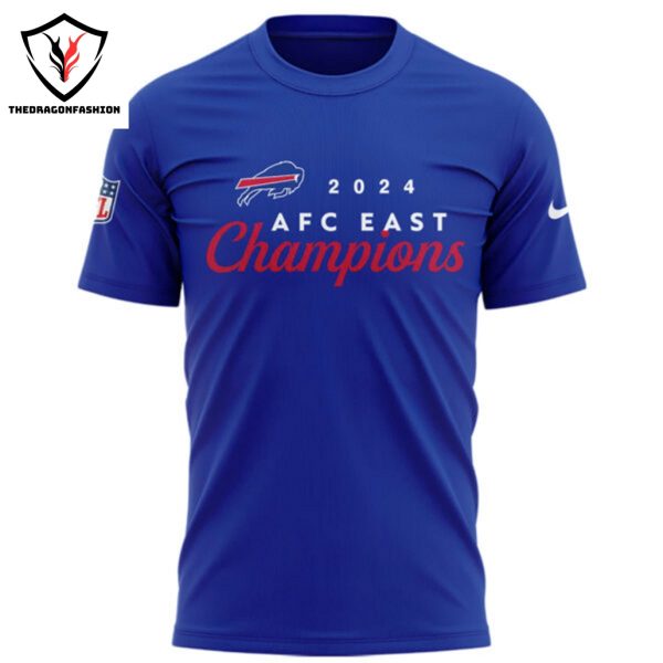 Buffalo Bills 5 Traight AFC East Championships Buffalo Bills 3D T-Shirt