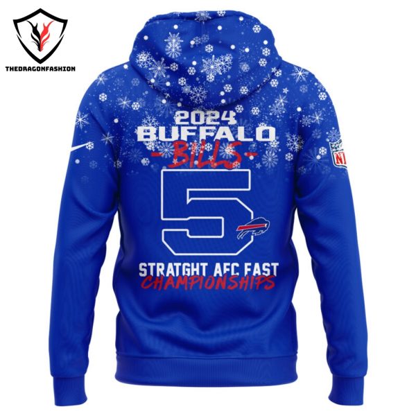 Buffalo Bills AFC EAST Champions 2024 Ready To Roll Hoodie