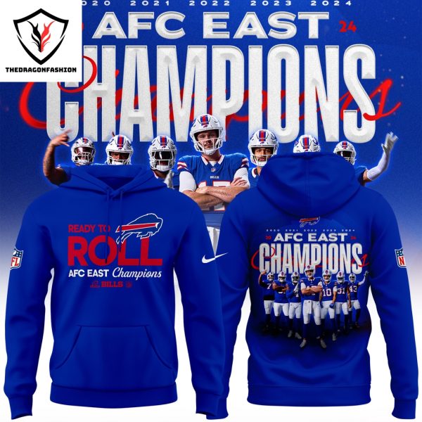 Buffalo Bills Ready To Roll AFC East Division Champions Hoodie