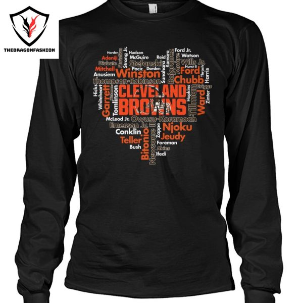 Cleveland Browns Love For Fan Unisex T-Shirt