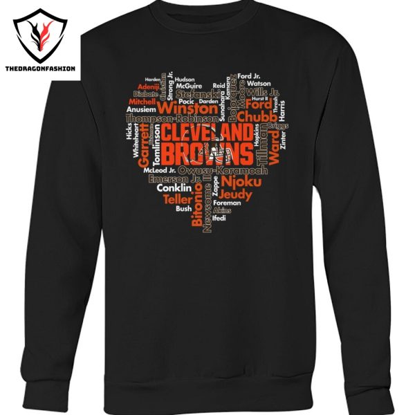 Cleveland Browns Love For Fan Unisex T-Shirt