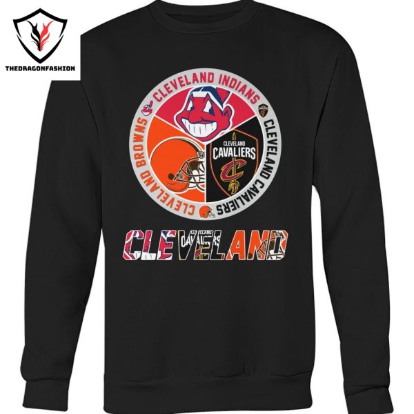 Cleveland Cavaliers x Cleveland Browns x Cleveland Guardians Unisex T-Shirt